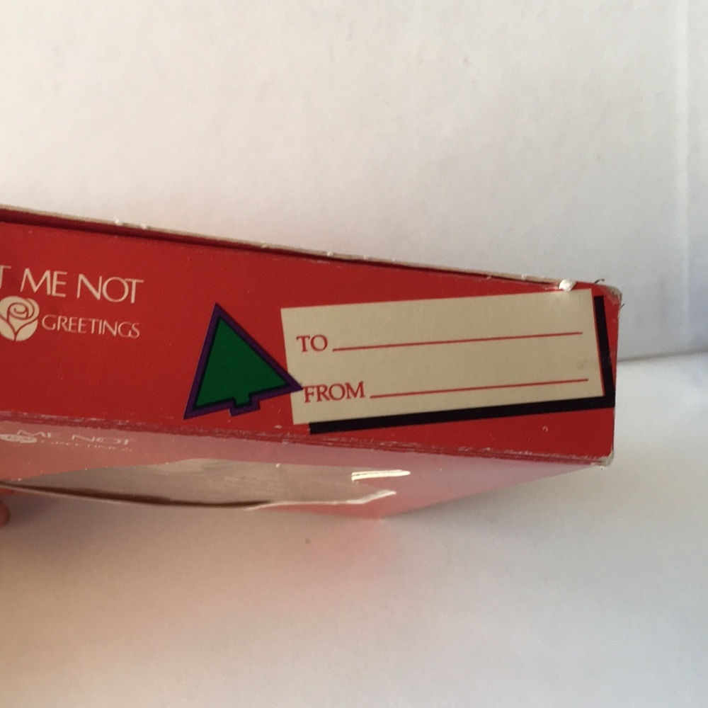 FINAL MARKDOWN 1992 American Greetings Forget Me Not Nautical Tidings Ornaments - Picture 5 of 9